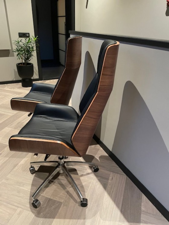 Image 1 of 2 stuks design bureaustoelen