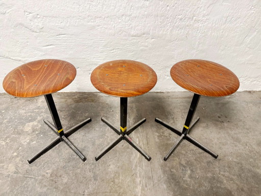 3 x Marko Industriehocker