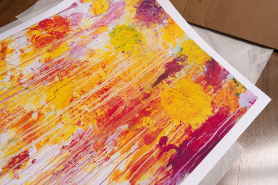 Image 1 of In Schönheit ist es vollendet – Cy Twombly – Poster 70 × 100 cm