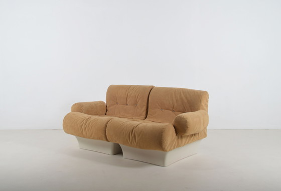 Image 1 of Modular sofa Sofalette with ottoman by Otto Zapf for Vitsoe, 1970s