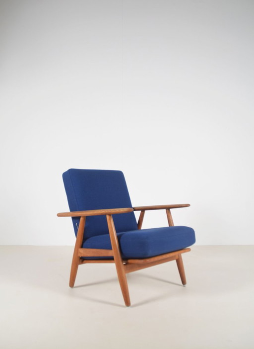 Siège de cigarier danois GE240 conçu par Hans Wegner pour Getama, années 1950 – fauteuils, Wood