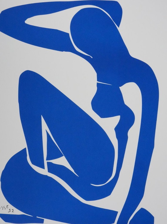 Henri Matisse : Nu Bleu III, Lithographie Signée – Lithographies et sérigraphies, Paper (photo 3 of 7)
