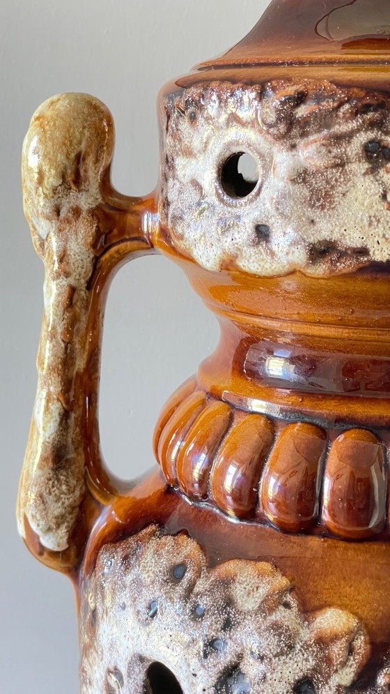 Image 1 of Fat Lava Lamp, Dubbele Verlichting, Vintage Stijl