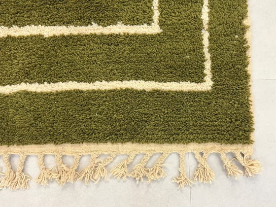 Alfombra tradicional marroquí cuadrada de lana, tamaño 2,5 x 2,5 m – Ahrend, Wool (photo 4 of 7)