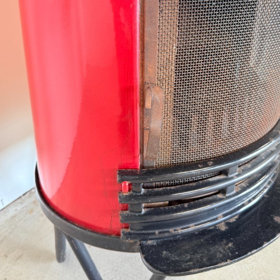 Image 1 of Red vintage wood stove, Tasso Denmark