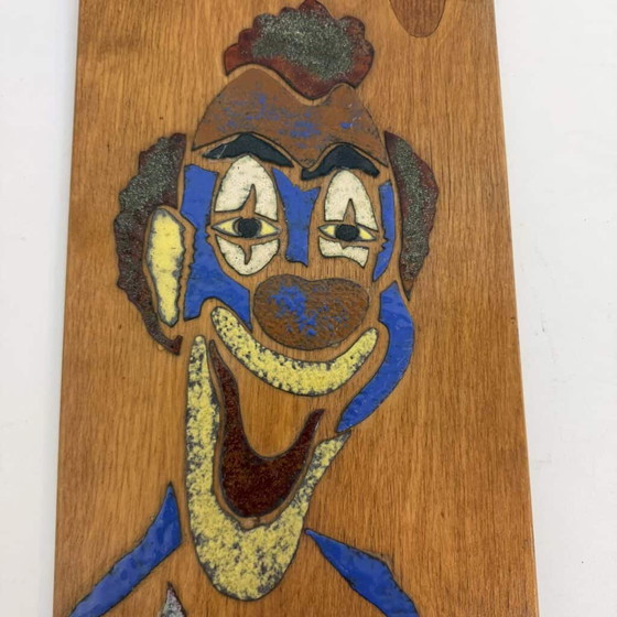 Décoration murale clown en céramique – Décorations murales, Bois (photo 14 of 17)