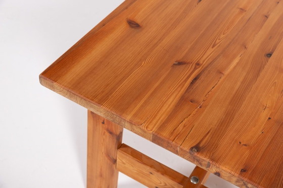 Image 1 of Scandinavian Modern solid pine coffee table