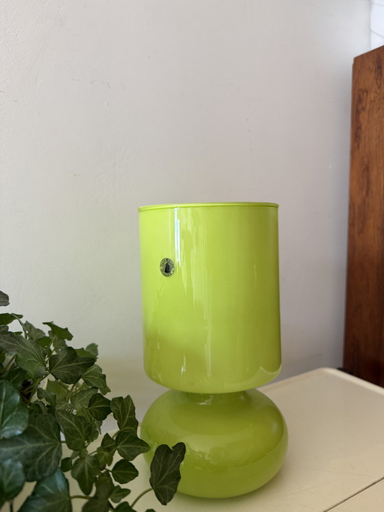 Image 1 of Lykta lamp lime green Ikea