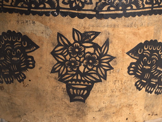 Antique Chinese papier-mâché container – China, circa 1900 – Decorative Objects (photo 17 of 40)