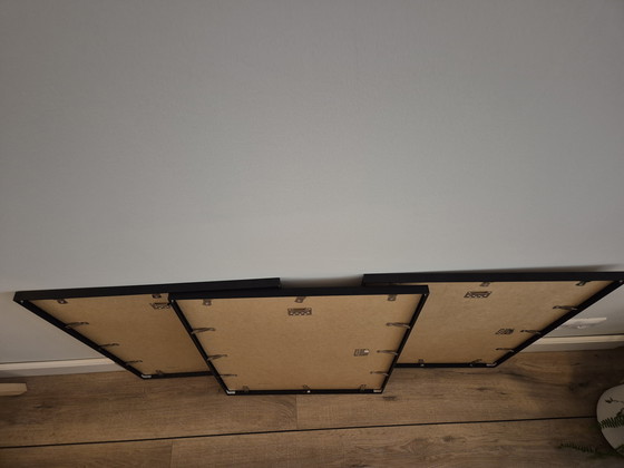 Image 1 of 3 x Desenio photo frame/poster frame 70 x 50 cm black metal