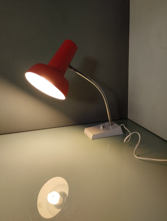 Image 1 of Schöne Mid Century SIS Leuchten Schreibtischlampe