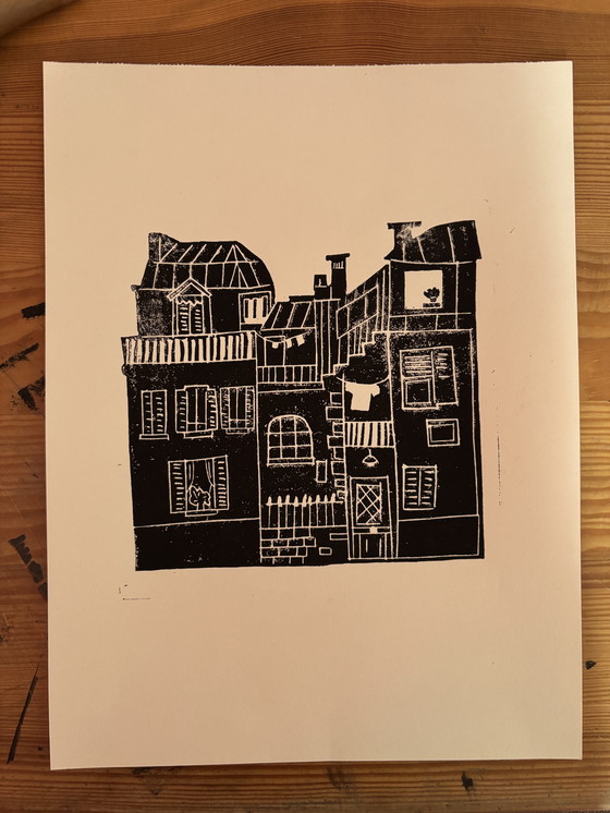 Image 1 of Linograbado del calendario 2026