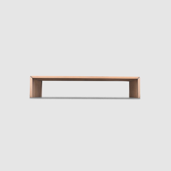 Image 1 of Banc Passe Partout en frêne à lattes par Walter Antonis pour Arspect 1970