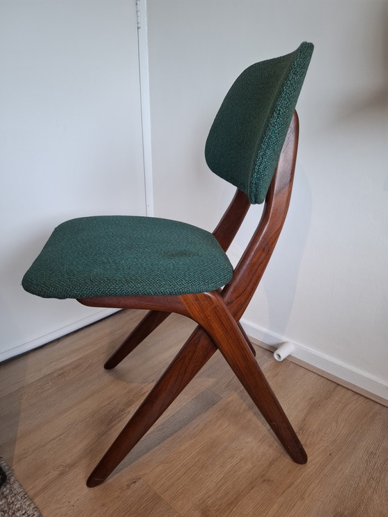 Image 1 of Louis van teeffelen scissor chair stoelen