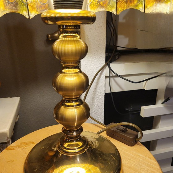 Image 1 of Table lamp by Felipe Derflingher, cloisonné glass, 1960