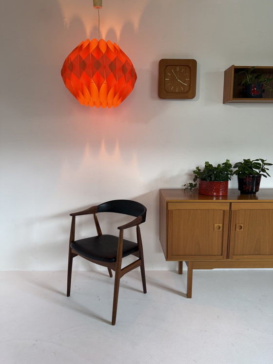 Image 1 of Vintage XL butterfly pendant lamp ‘60