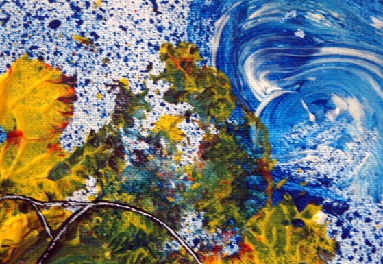 Elephants on confetti – CB, Art, Other, Canvas (photo 9 of 10)