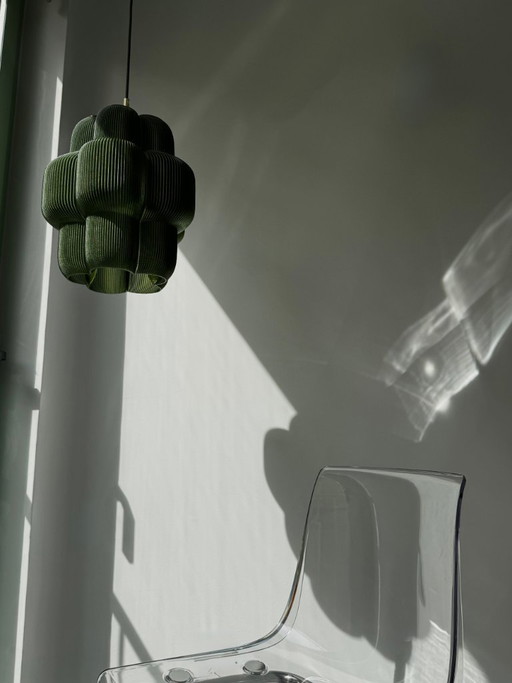 Petulia M "Olivine" ByLucop - Organic Sculptural Pendant Lamp - Artisan 3D Printed Design