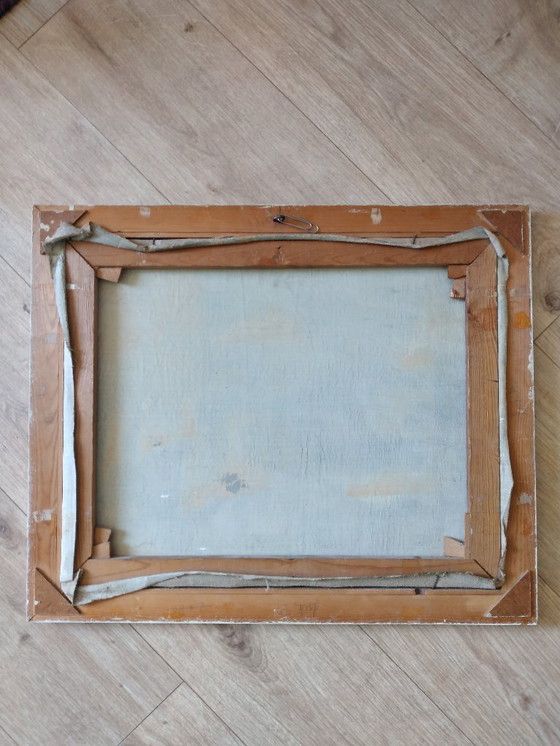 Image 1 of pintura, puerto en los Países Bajos.