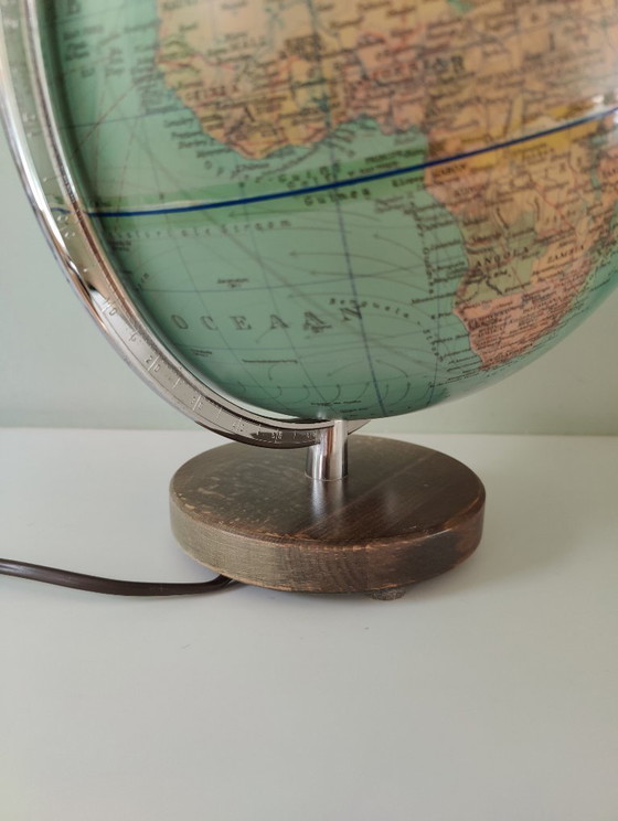 Vintage Columbus Duplex globe lamp, Paul Oestergaard, 1980s – Table lamps, Metal, Plastic (photo 11 of 17)