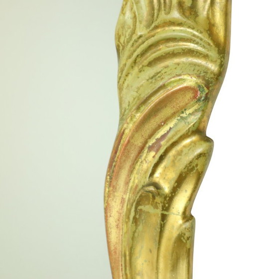 Image 1 of Zweedse Klassieke Spiegel Bladgoud Verguld 119cm