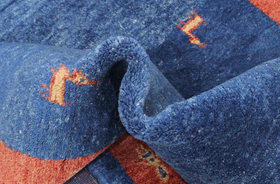 Image 1 of Alfombra persa original Gabbeh Ghashghai alfombra oriental 250 cm x 170 cm natural antiguo