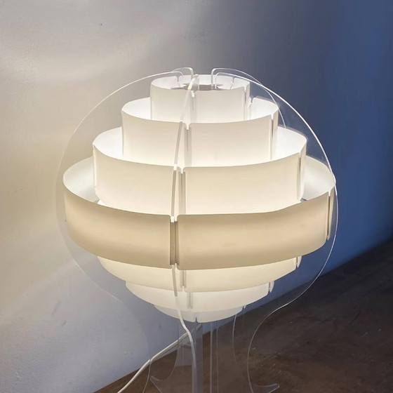 Image 1 of Strips lamp by F. Brylle and P. Jacobsen. 1980.