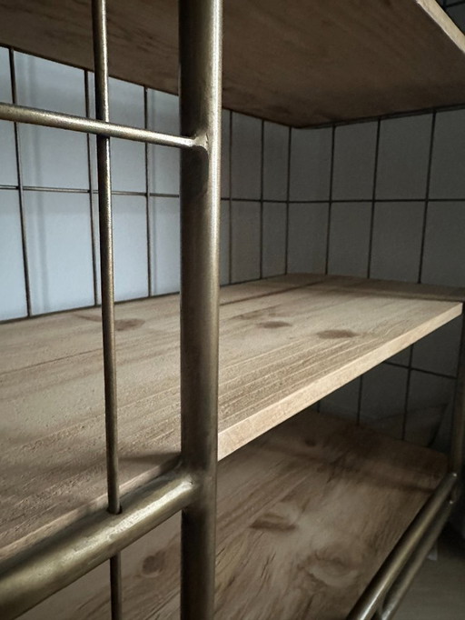 Bakkerskast Großer Messingwagen