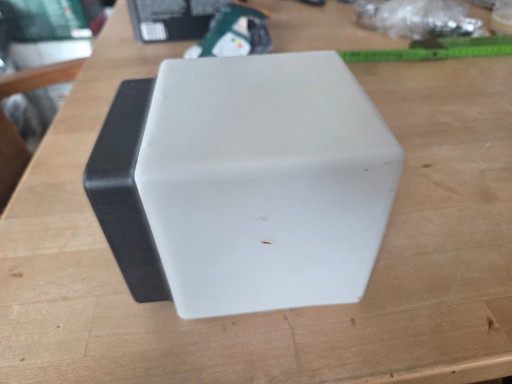 Square white wall or ceiling light