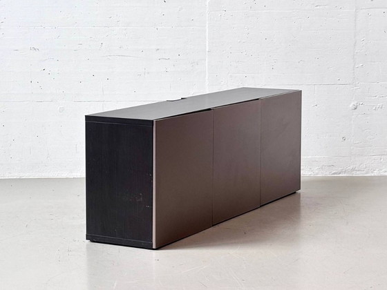 IKEA BESTÅ Meuble bas avec 3 portes en noir-brun – Commodes, Wood (photo 15 of 15)