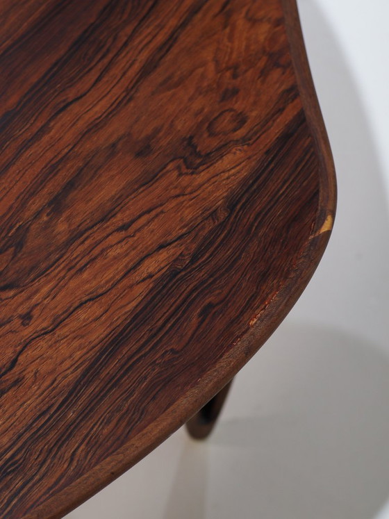 Organic Coffee table BC Møbler triangle rosewood Danish 1960s (photo 13 of 13)