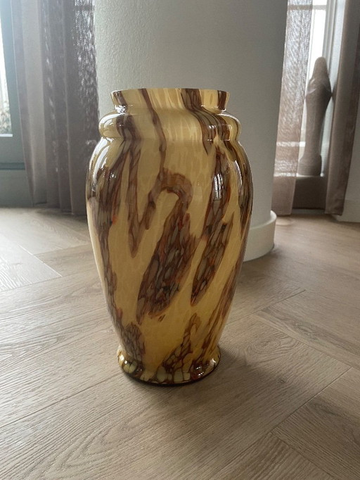 Art Deco Verrerie de Scailmont vase Belgium