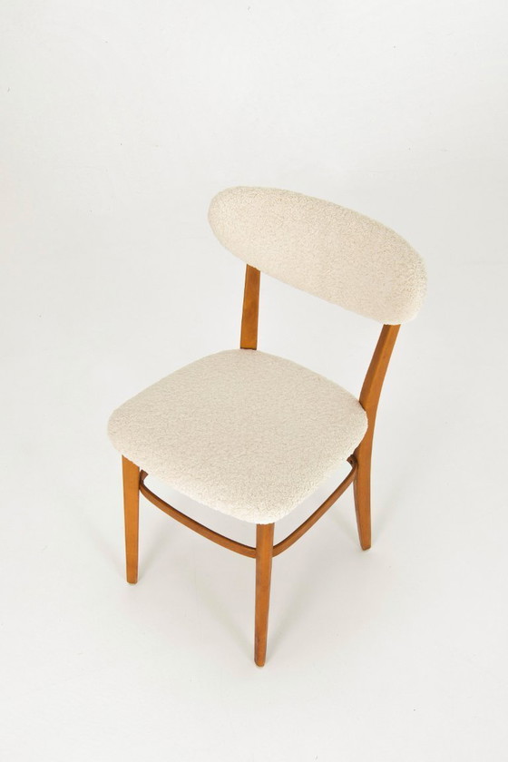 Image 1 of Een set van 4 eetkamerstoelen uit de 'Triva'-serie