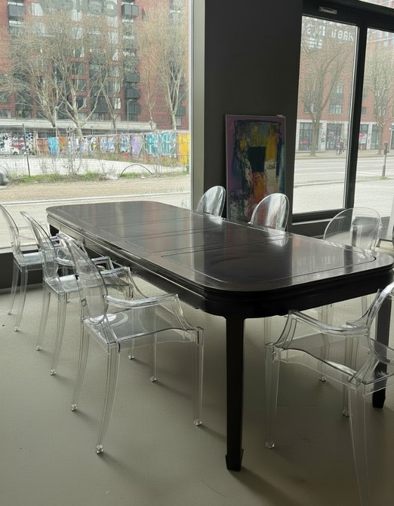 Image 1 of Long dining table, rosewood