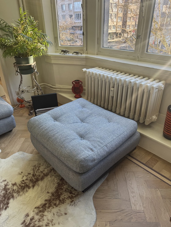 Image 1 of Mario Bellini / 4 x fauteuils modulaires et 1 x pouf