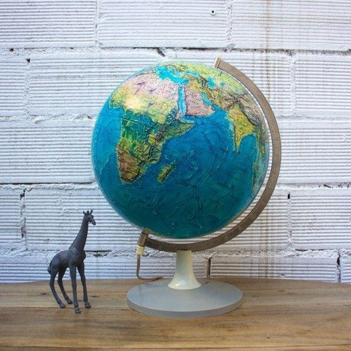 Vintage Danish Globe, 1974