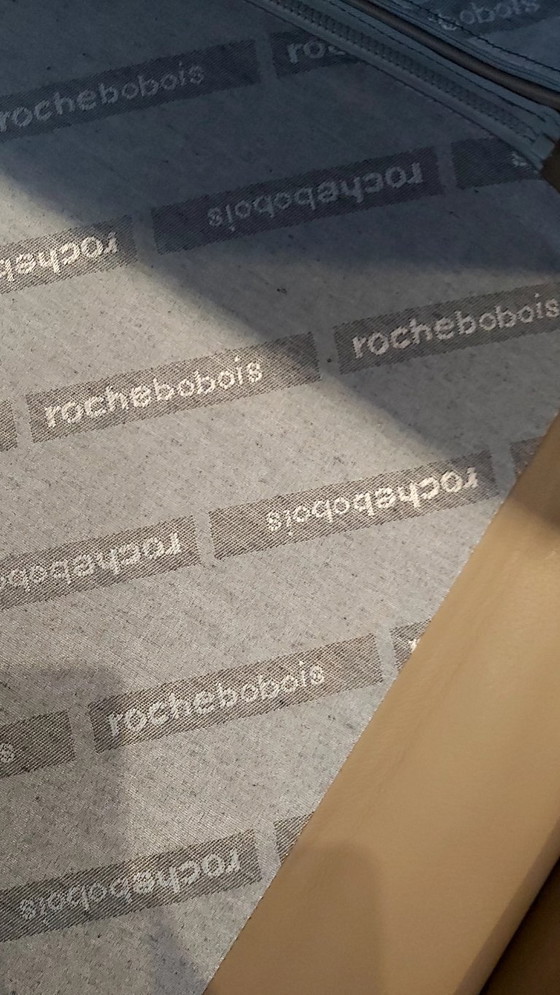 Image 1 of Canapé exclusif Roche Bobois avec pouf