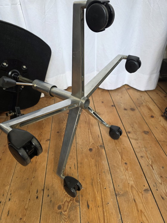 Vintage Deense Labofa Bureaustoel (volledig gerestaureerd) – Bureaustoelen, Metal, Plastic (photo 5 of 10)