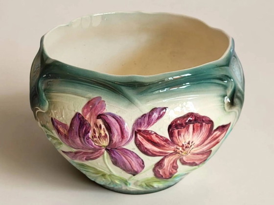 Maceta de loza Longchamp / Art Nouveau – Porcelain (photo 7 of 12)