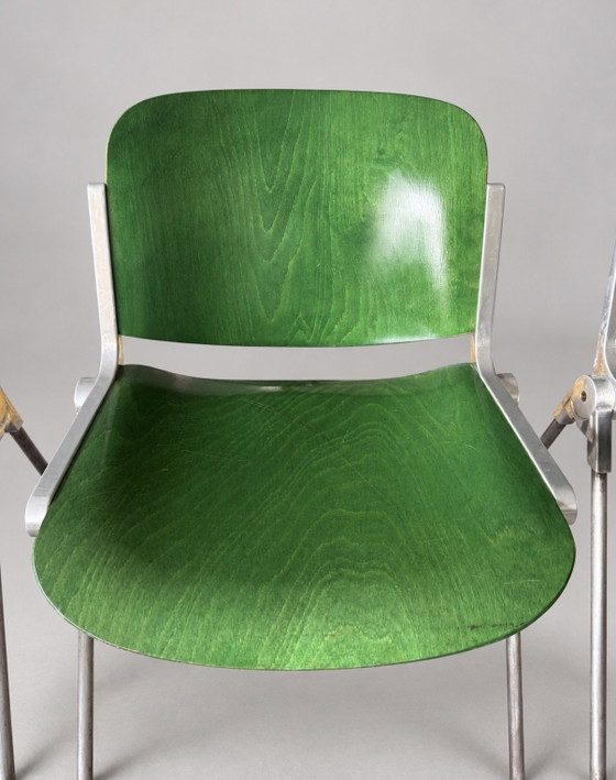 3x Vintage Agorà Chairs — Paolo Favaretto – Dining chairs, Aluminium, Metal (photo 14 of 15)