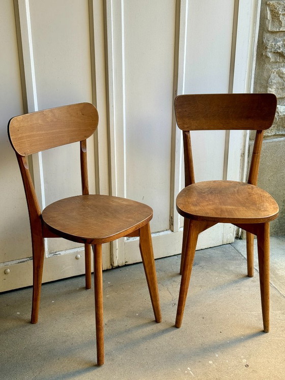 Pair of Raw Wood Chairs – Chairs and lounge chairs (photo 3 of 17)
