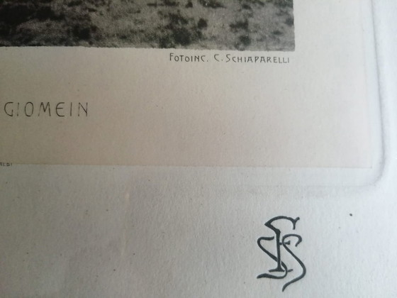 Image 1 of Photogravure of Cesare Schiaparelli photo G.Rey