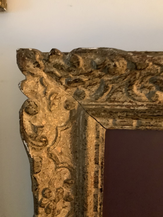 Image 1 of Cuenco con marco clásico de madera.