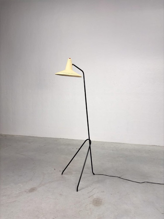Image 1 of Vintage Dutch Design Grasshopper Vloerlamp
