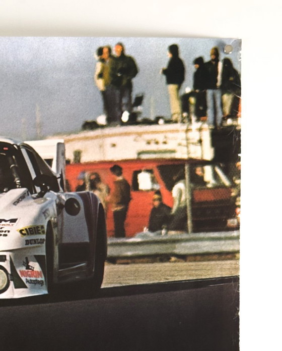 Image 1 of Porsche 24 Stunden Daytona '80 – Original Poster der Werbeagentur Strenger – 1980 – 102 × 76 cm | Deutschland