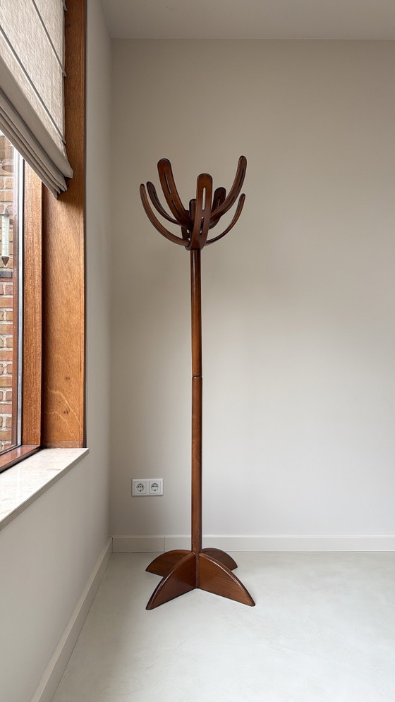 Image 1 of Vintage houten ‘Cactus’ kapstok van Pallavisini