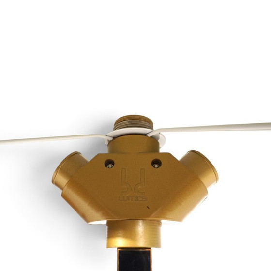 Lumica Vintage Hollywood Regency Table Lamp, 1970 – Metal (photo 10 of 16)