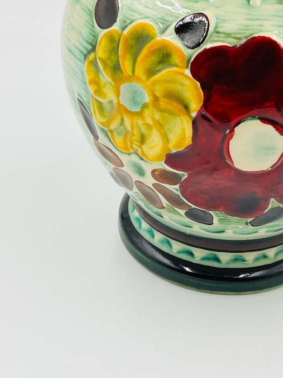 Image 1 of Floral vase from West Germany