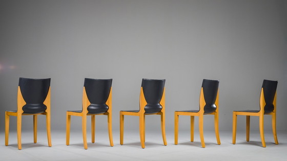Image 1 of Esszimmerstühle von Matteo Grassi, 1995, 5 Exemplare