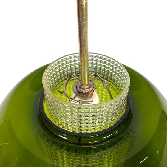 Image 1 of Swedish glass pendant lamp